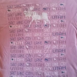 Genuine Tops - Utah Pink Tshirt Genuine Tops - Utah Pink Tshirt